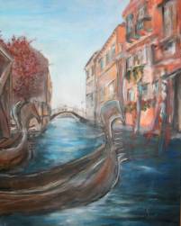 Venedig III ~ 40 x 50 cm ~ Acryl auf Leinwand
