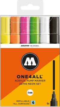 Molotow-ONE4ALL-4mm-Malset-6-Stifte-Neonset