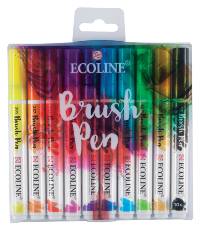 Royal Talens Brush Pen Set mit 10 Stiften